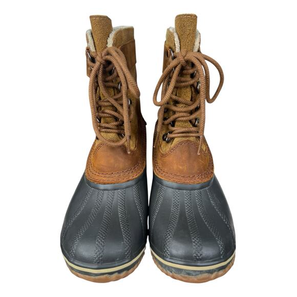 Sorel Women's Fancy Lace Brown Waterproof Snow Boot Size US 8 - Picture 7 of 10